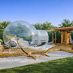 Campismo de Luxo Bubble Tent & Private Wellness Schloss