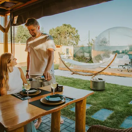Роскошный шатер Bubble Tent & Private Wellness Schloss